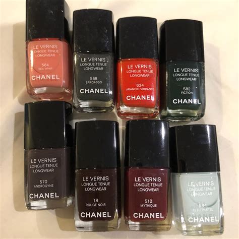 chanel 18 nail polish|discontinued chanel nail polish colors.